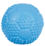 Игрушка для собак Мяч футбольный, натуральная резина, полый